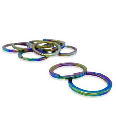 Keyrings für Schlüsselanhänger Rainbow