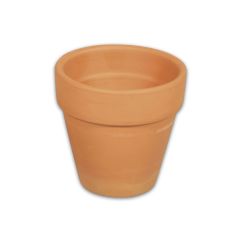 Terrakotta Topf, Ø 82 mm, Höhe 83 mm