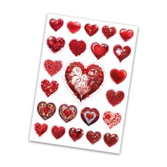 Valentin Sticker Papier